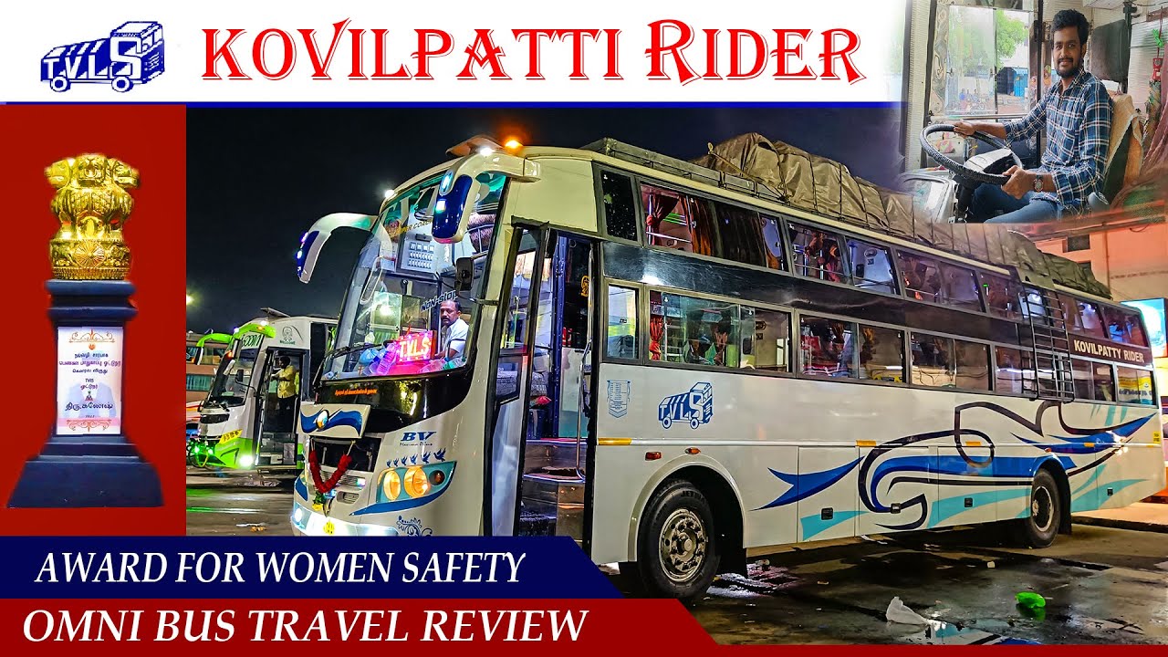 TVLS OMNI BUS 2X1 NON AC SLEEPER TRAVEL REVIEW/VLOG | Chennai to Kovilpatti | Vlog #54
