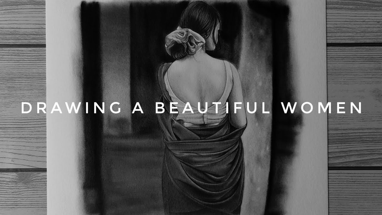 Drawing A Beautiful Women
