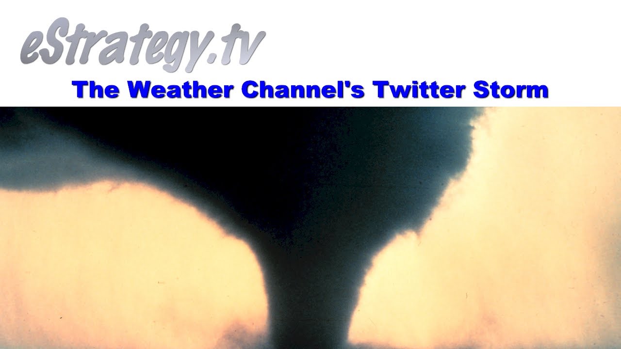 The Weather Channel's Twitter Storm