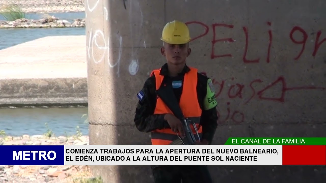 COMIENZA TRABAJOS PARA LA APERTURA DEL NUEVO BALNEARIO, EL EDÉN, UBICADO A LA ALTURA DEL PUENTE S