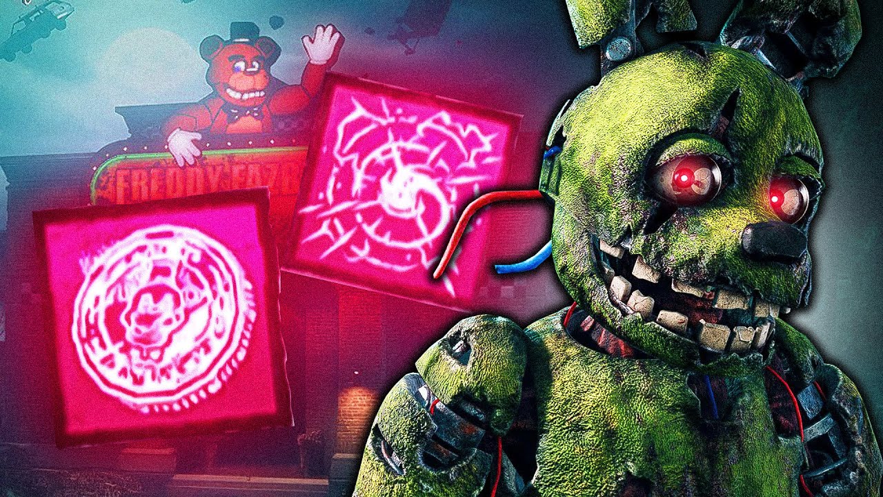 Los ACCESORIOS IRIDISENTES de SPRINGTRAP