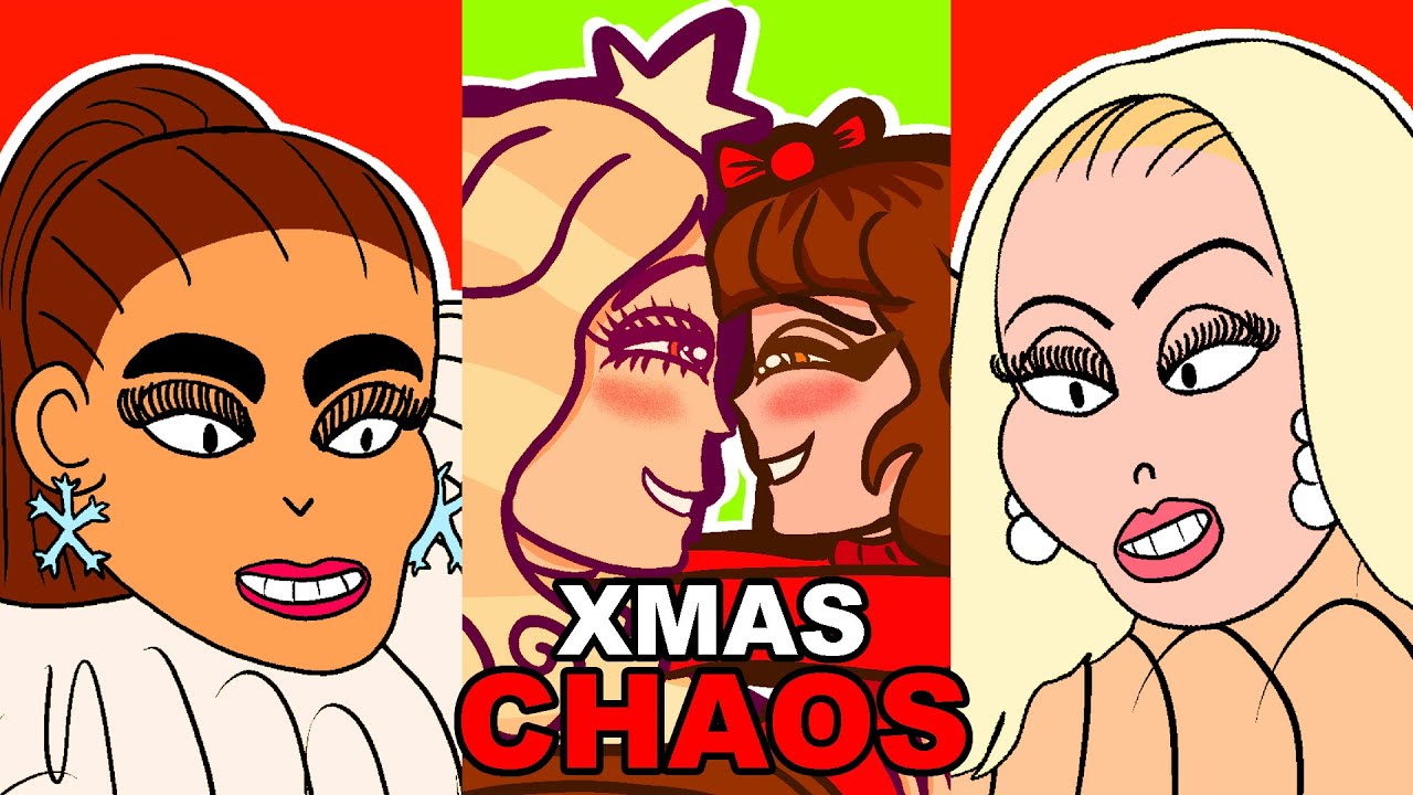 🎄 Christmas Girlhood Chaos 💄 | Funny Animated GRWM & Bus Makeup Compilation (28 Minutes)