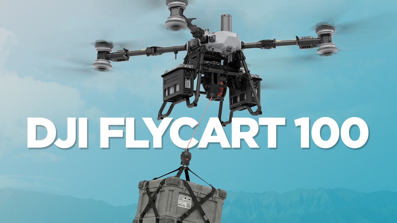 DJI FlyCart 100 - Drone Kargo Terbaru dari DJI