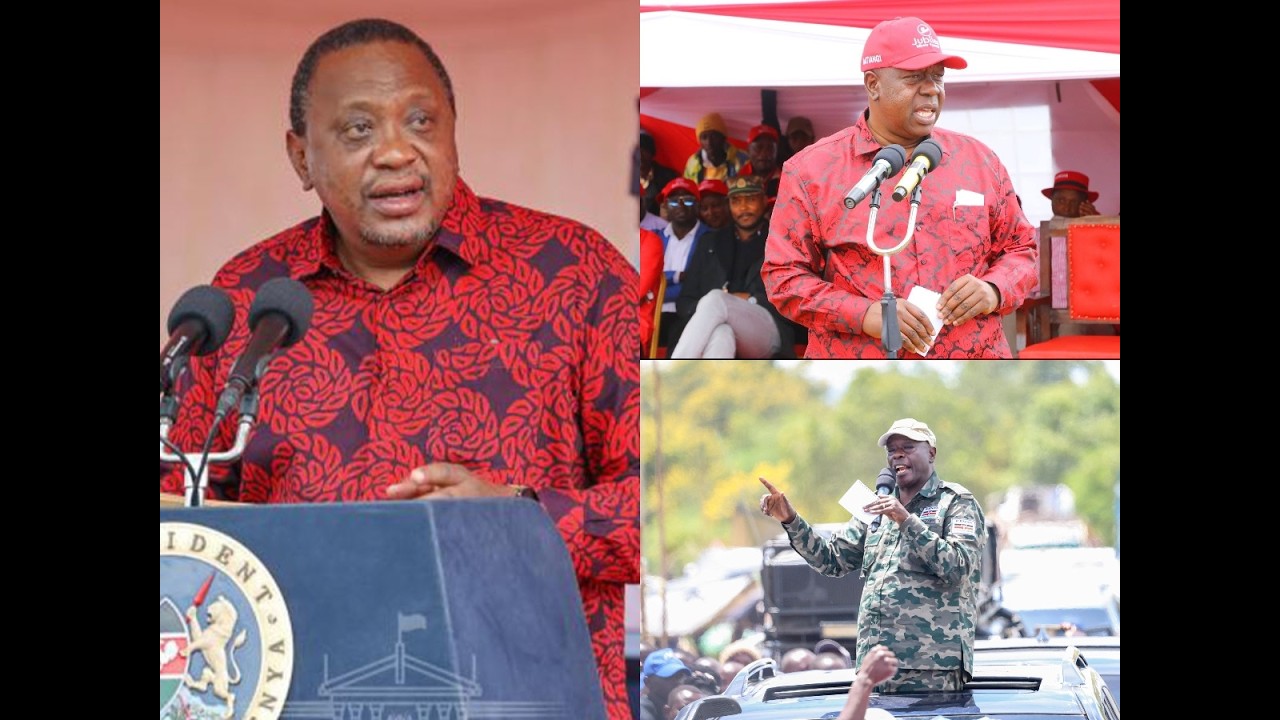 LIVE: Uhuru, Gachagua & Matiang'i At Burial Service of Late Senator Daniel Karaba, Kirinyaga County