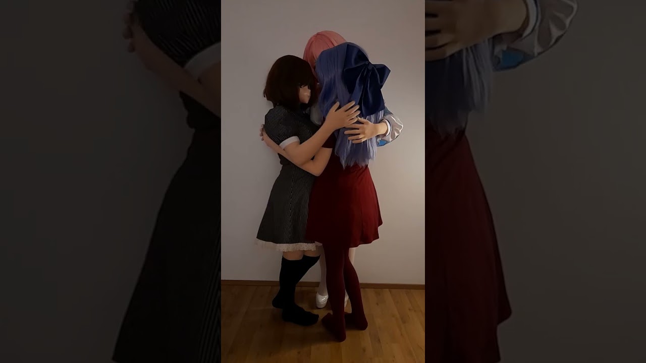Cuddling cute kigus