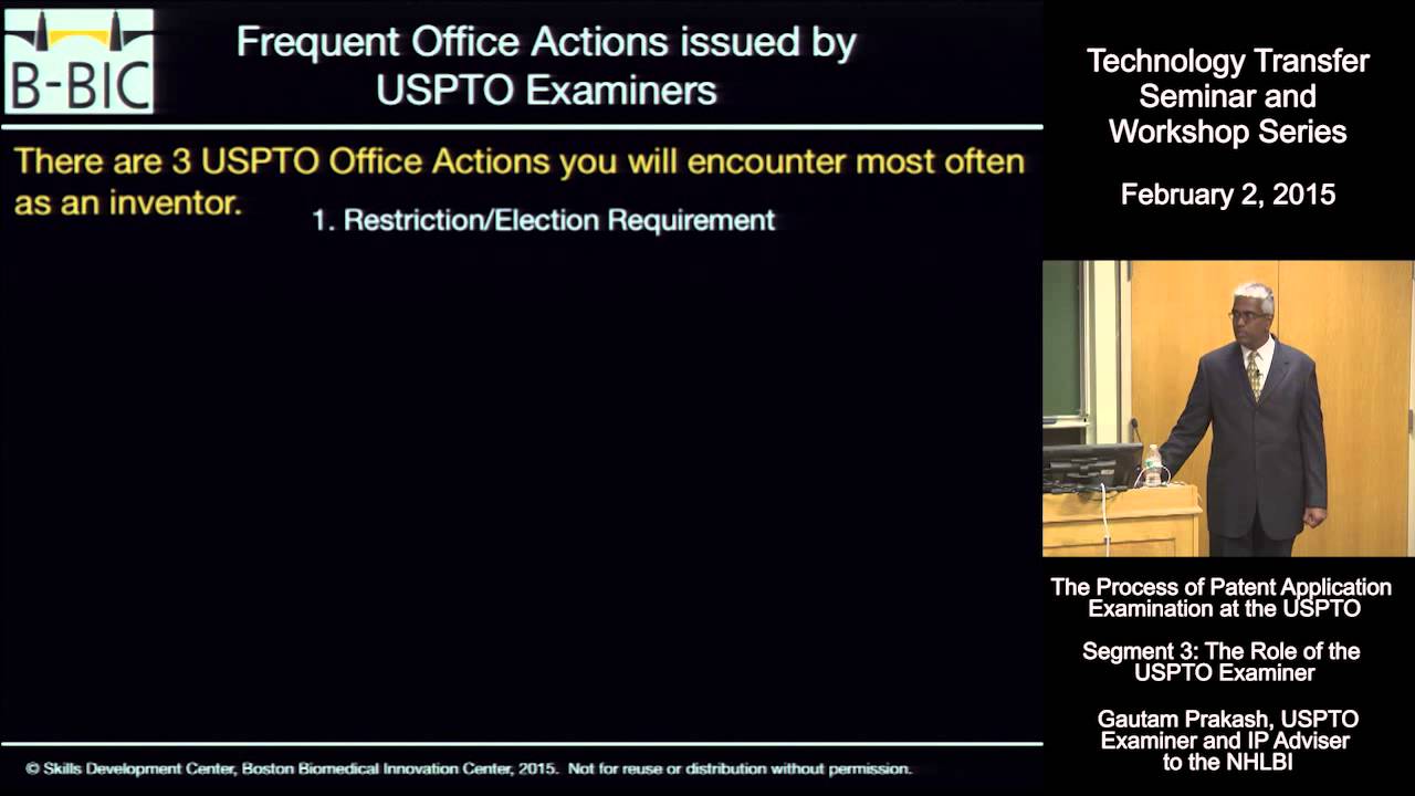 The Role of the USPTO Examiner