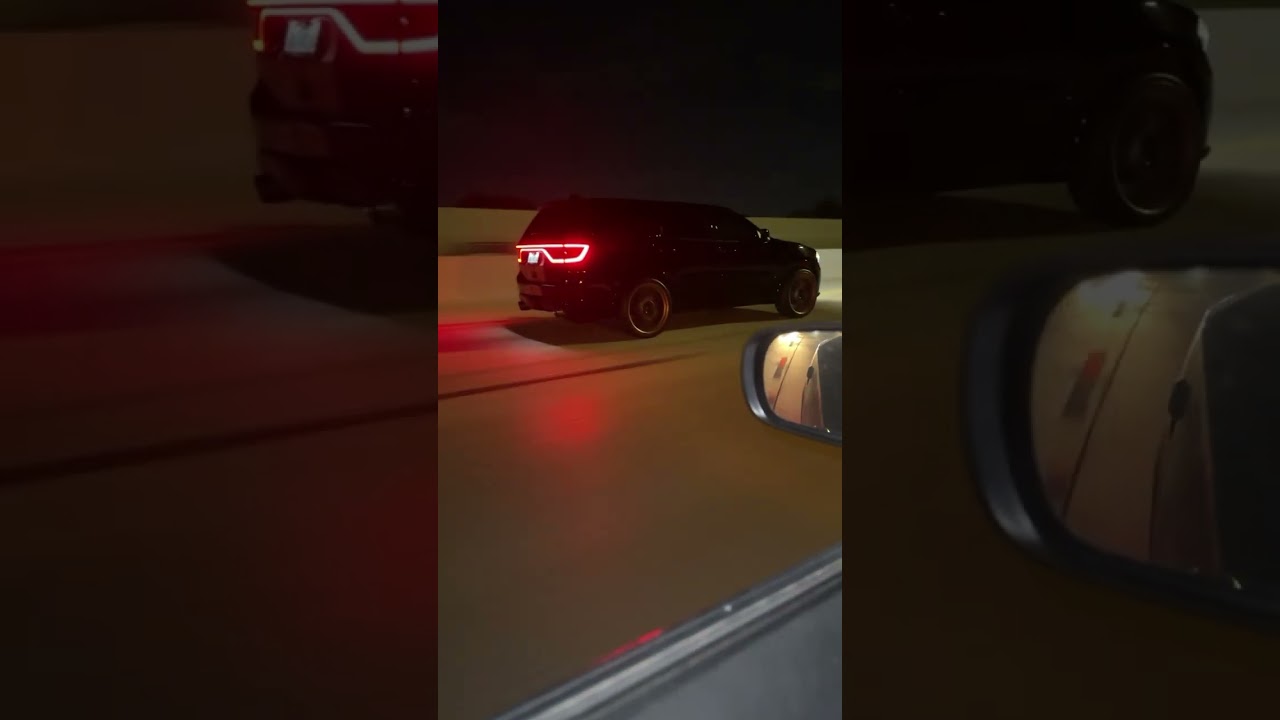 Meanwhile v6 charger vs rt Durango #srt #automobile #srt392 #challenger #dodge #392challenger