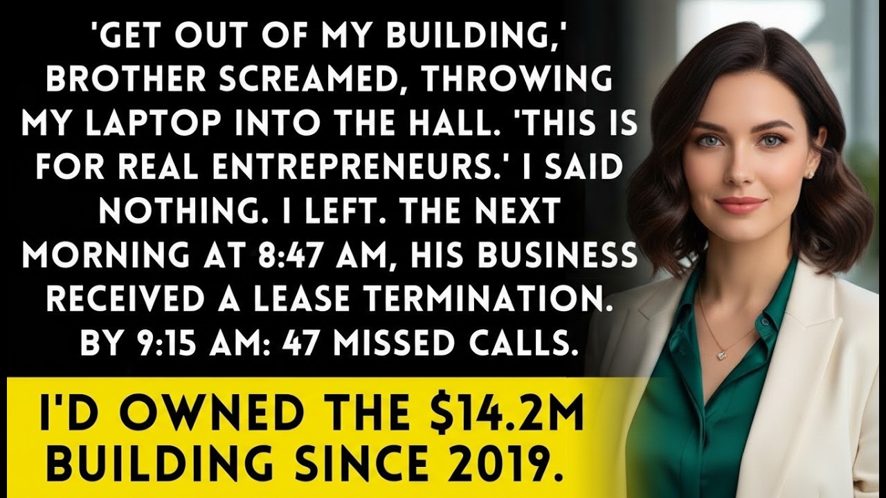 Brother Kicked Me Out Of 'His Office' - By 9:00 AM, His Company Had No Lease