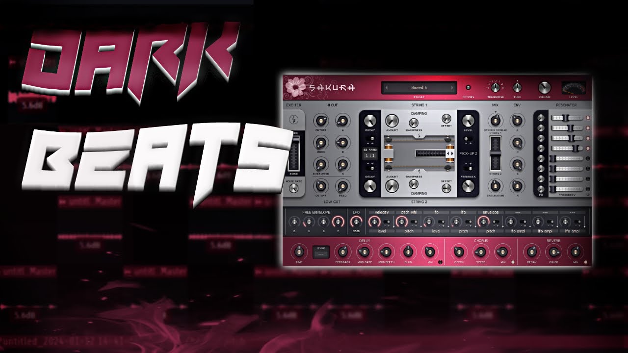 How To Make Dark Beats Using STOCK PLUGINS | FL Studio Tutorial