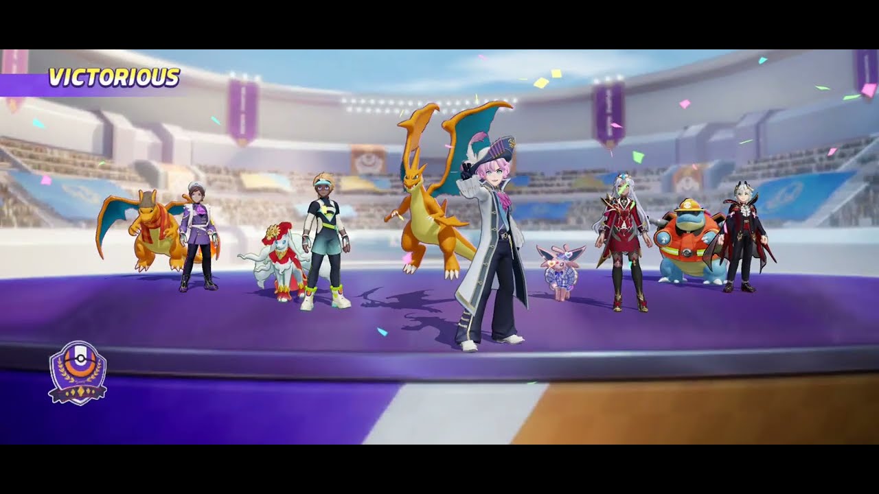 Pokemon Unite! HM45 Alolan Ninetales team wins at Theia Sky Ruins (Kyogre) Ice Ice Baby! 