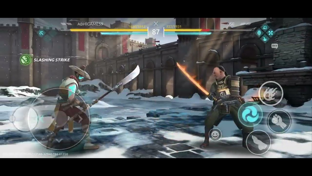 SHADOW FIGHT 4 ARENA  Leval  3 ⁨@ABHISHEKgamerzz9⁩  #gameplay #shadowfight2 #youtubegamerz