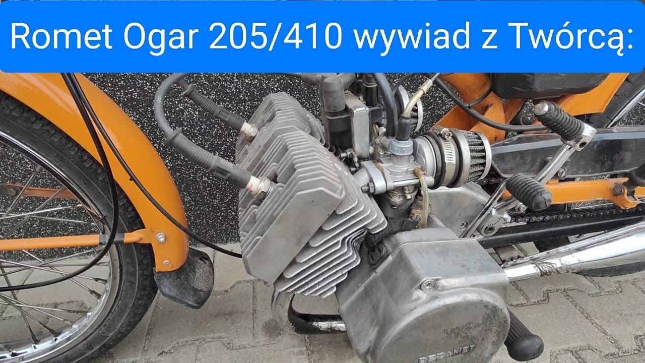 Zet-Car Academy: Romet Ogar 205/410  dwucylindrowy. Wywiad z twórcą projektu:)#ZetCar