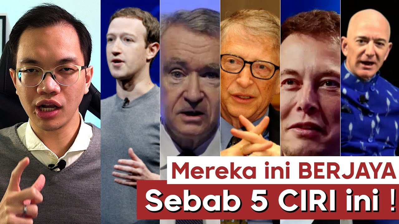 Ini dia 5 ciri orang yang BERJAYA !
