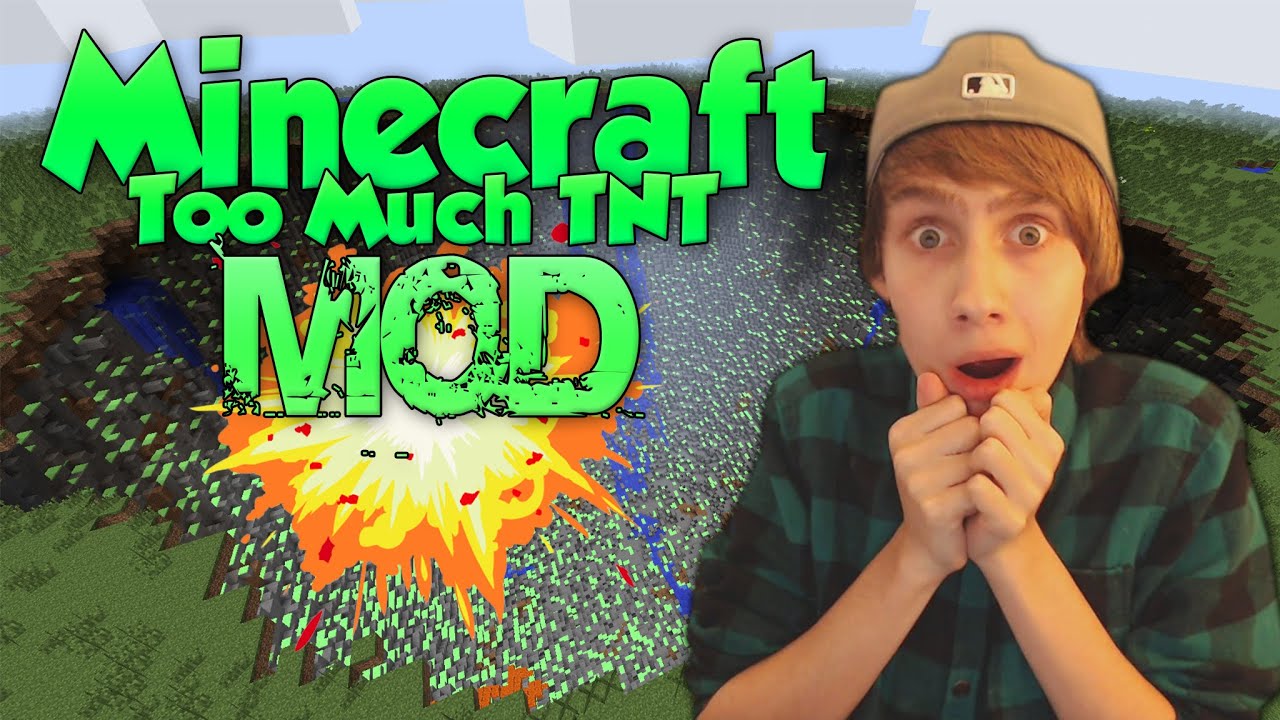 ''ZOVEEL EXPLOSIES!'' - Minecraft Too Much TNT Mod Showcase!