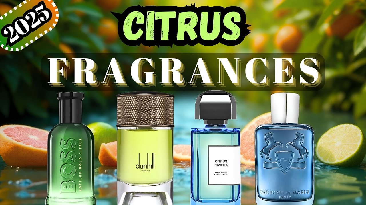 BEST CITRUS FRAGRANCES FOR MEN 2025🍋‍🟩| DESIGNER & NICHE
