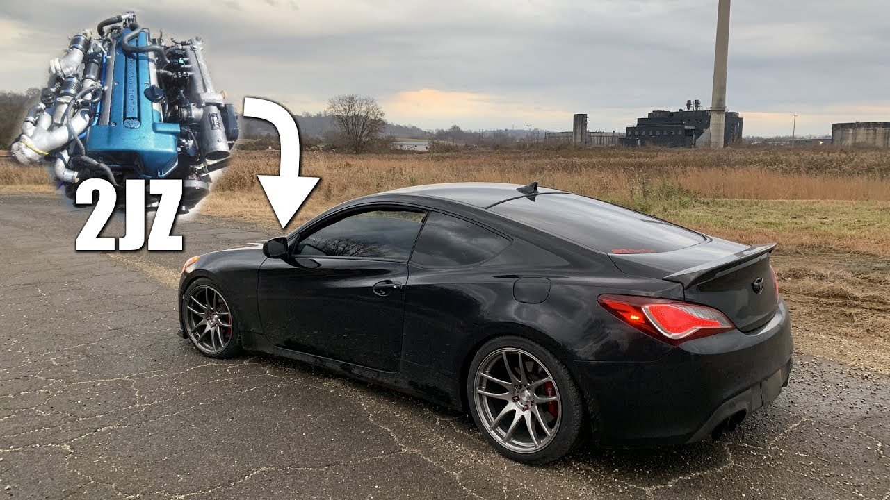 2JZ Swapping My Genesis Coupe!