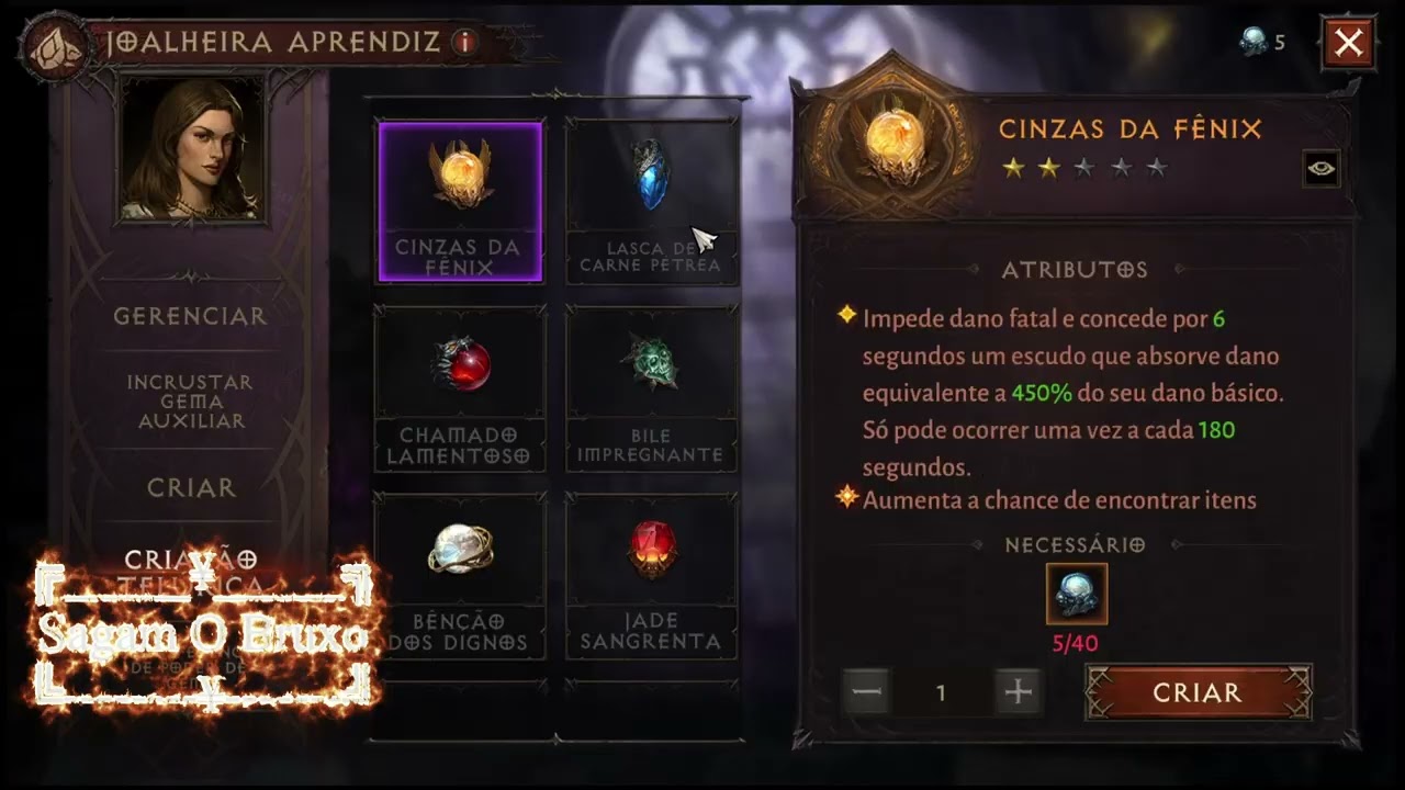 DIABLO IMMORTAL GEMAS LENDARIAS 5 ESTRELAS PARTE 1