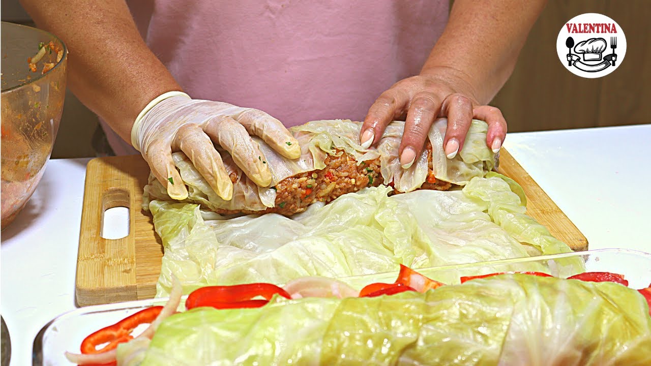 NOVO🔊Postaće Apsolutni HIT-Na svakom Slavlju❗TRADICIONALNA SARMA-KRALJICA TRPEZE SADA KAO ROLAT❗❗👌