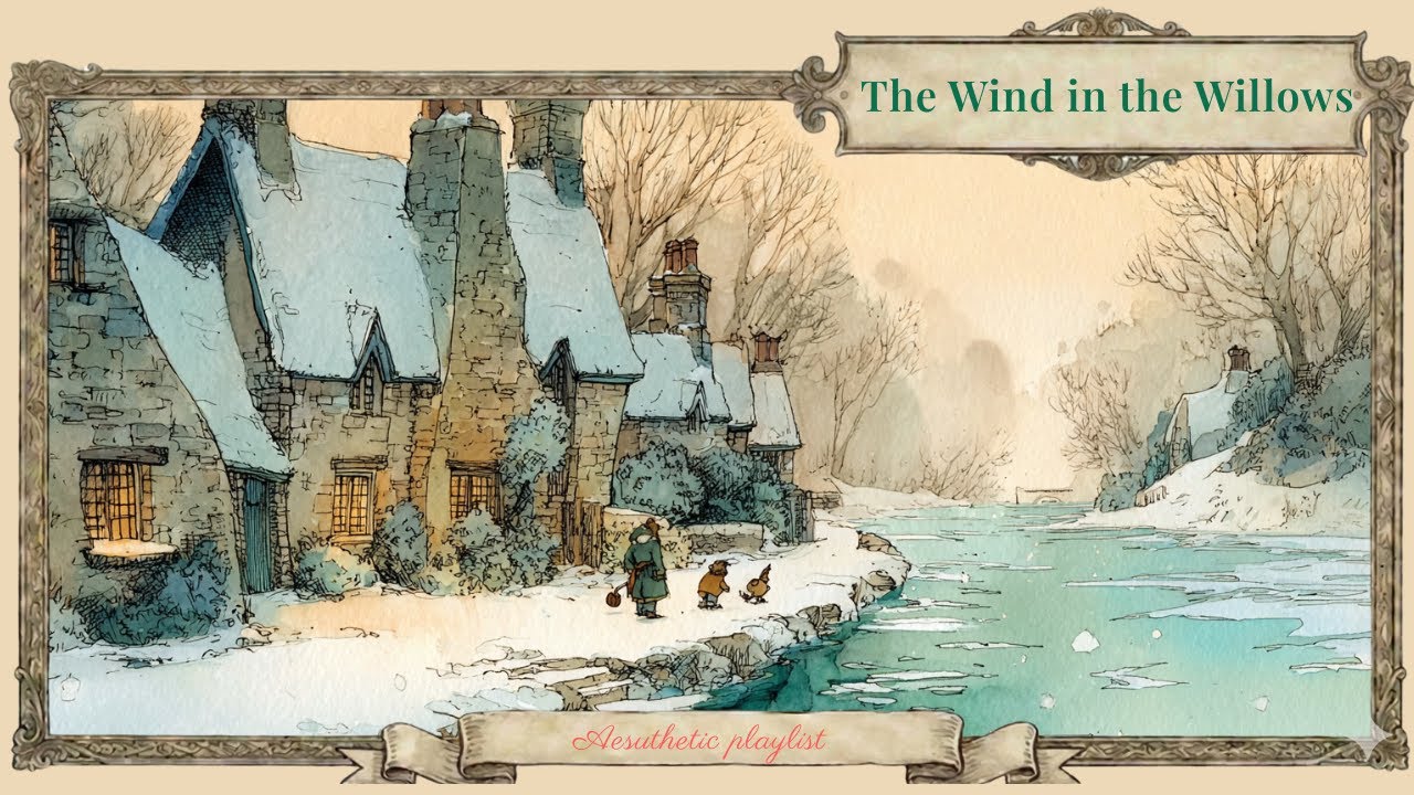 The Wind in the Willows | A quiet Winter Riverside ❄️(Aesthetic Playlist)