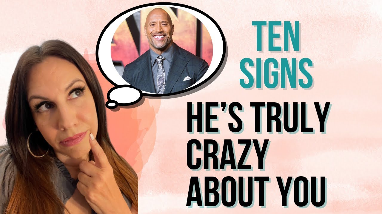 10 Signs He's Truly Crazy About You
#signshescrazyaboutyou