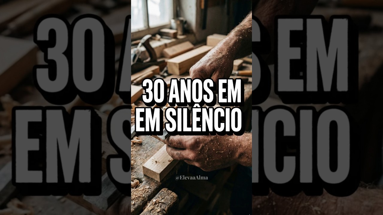 Por que Jesus trabalhou 30 anos antes de pregar? (A resposta vai te chocar)