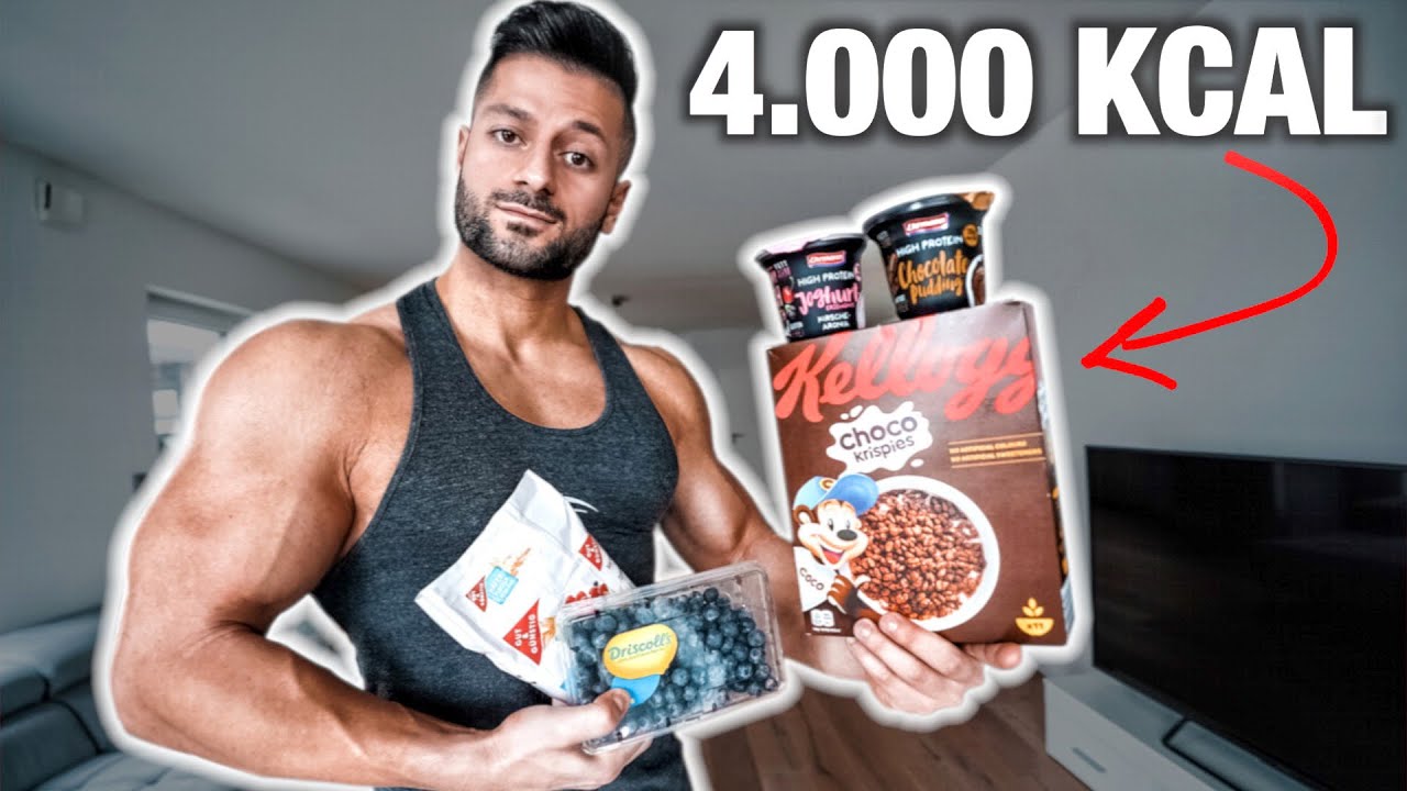 Meine täglichen 4.000kcal im Aufbau | Full Day Of Eating