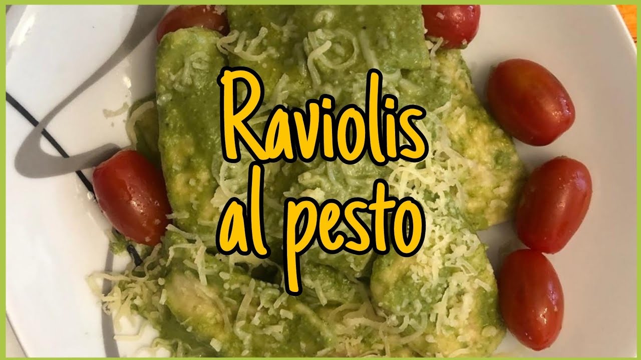 RAVIOLIS 😋 al PESTO
