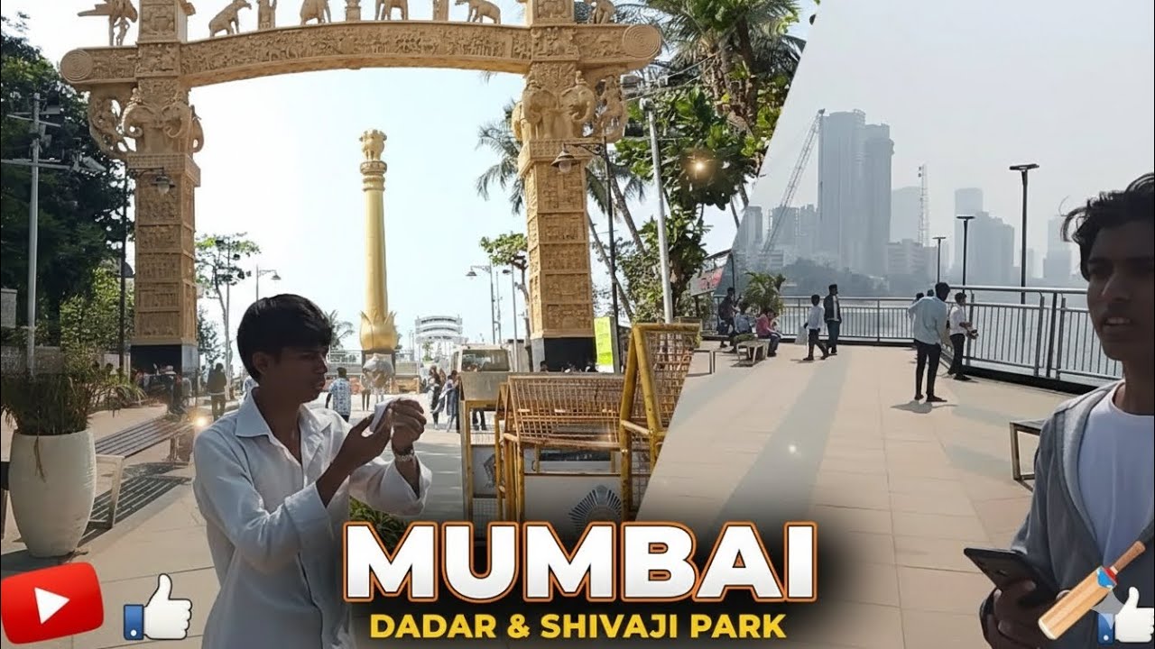 Real Mumbai Vibes ❤️🔥 | Dadar & Shivaji Park 🌆 | The Mr Boi 😎