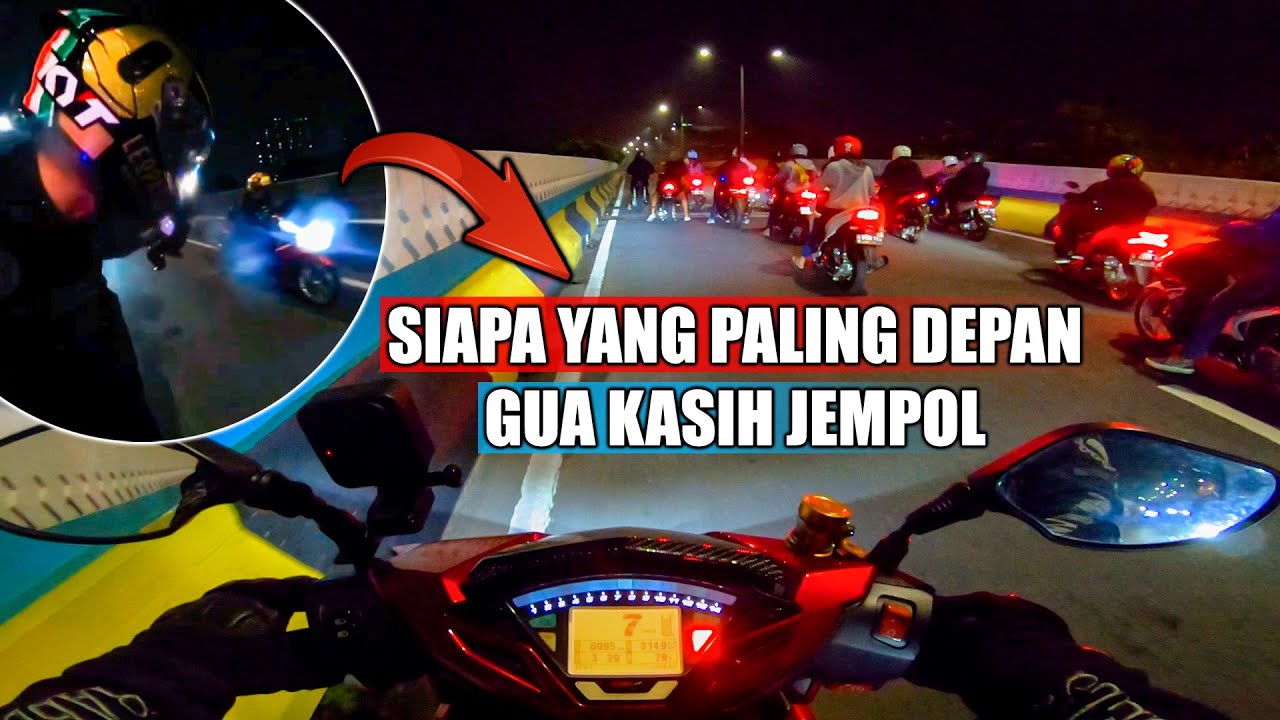 Ketika ngejempolin Matic di Jempolin lagi ZX300 @ParopoNauli