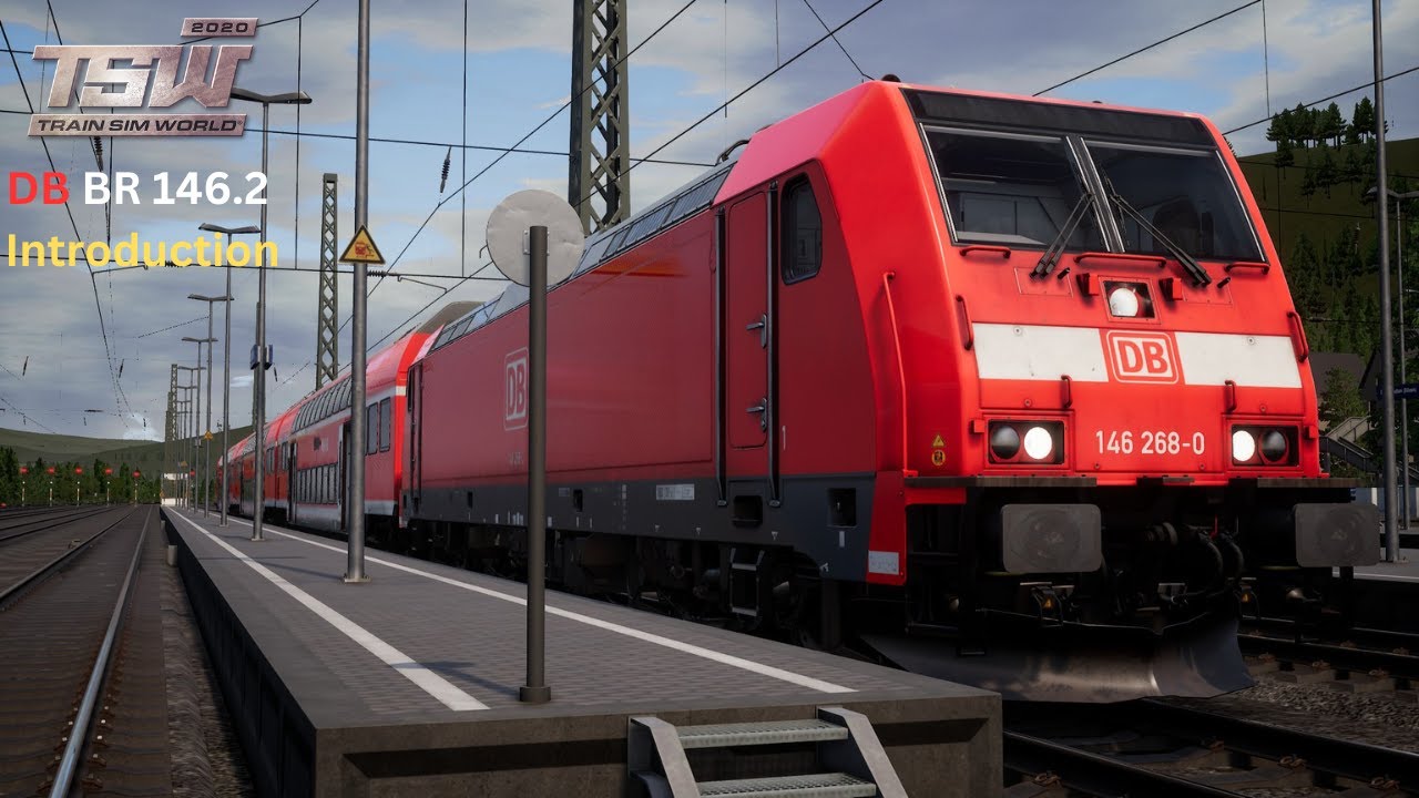 Introduction to DB BR 146.2 Locomotive  : Main Spessart-Bahn Route : TSW2020