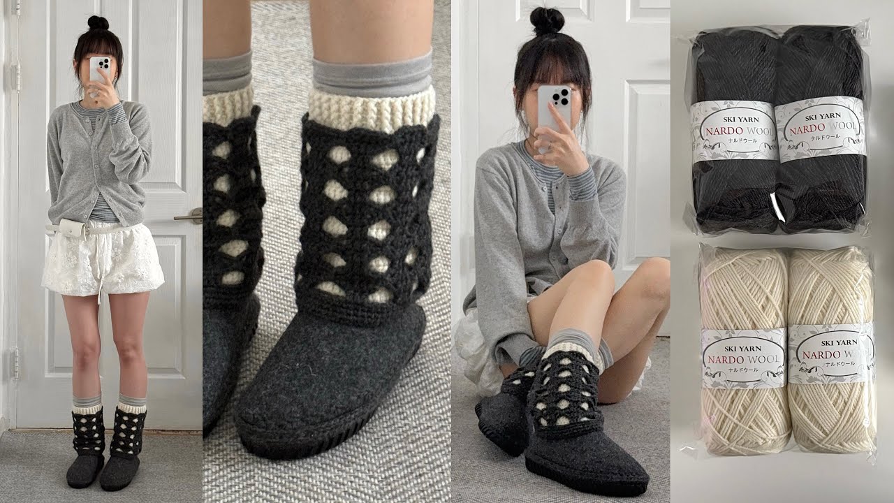 vlog | 끝내 봄으로 걸어가세요 | cocoro felt boots (sub)