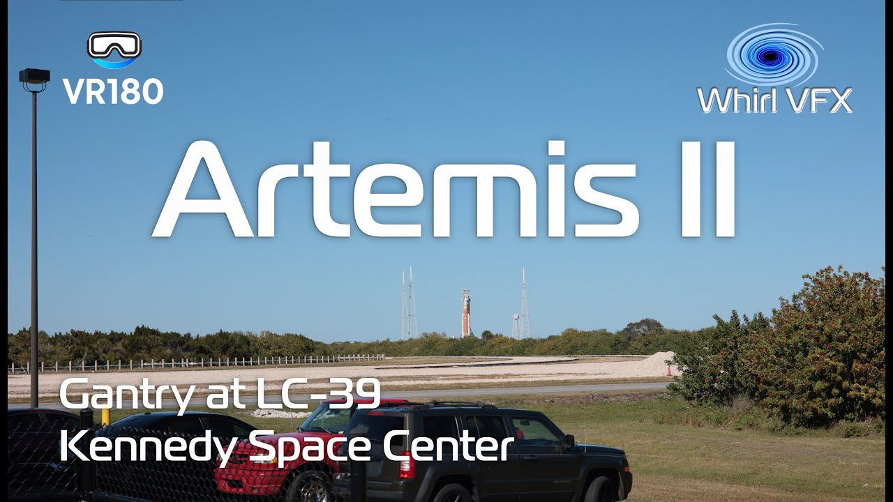Visual Only Tour: Artemis II | Launch Complex 39 Gantry in VR180 8K | Kennedy Space Center