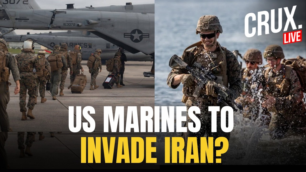 LIVE  | New US Warship Heads To Gulf, Trump Deploys US Marines For Iran Ground War?