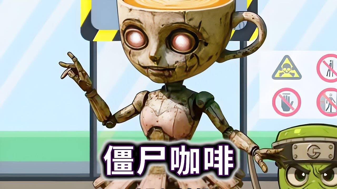做好安检，咖啡小姐变成僵尸，千万别放她过去#小游戏#木棍人#山海经【冰冰玩游戏】