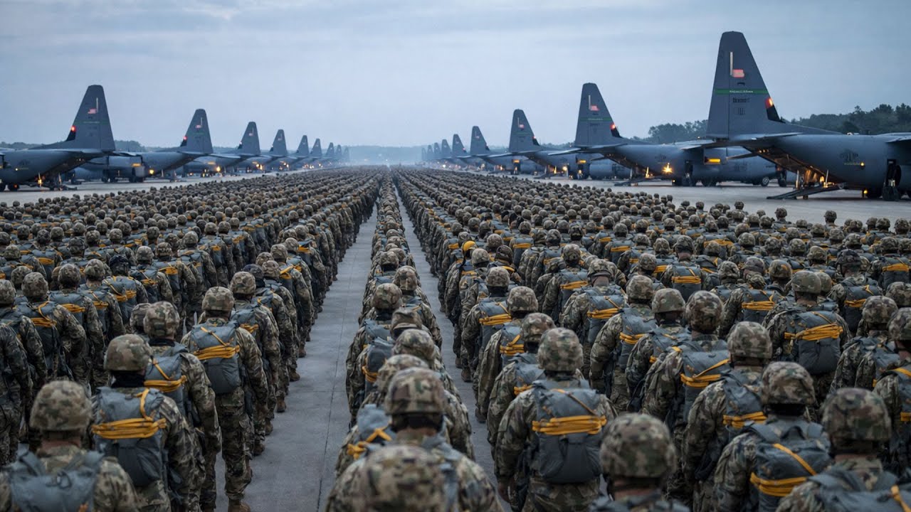 Elite US–NATO Paratroopers Deployed to the Caribbean Region