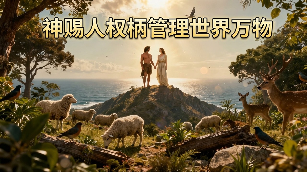 诗篇8 | 神赐人权柄管理世界万物