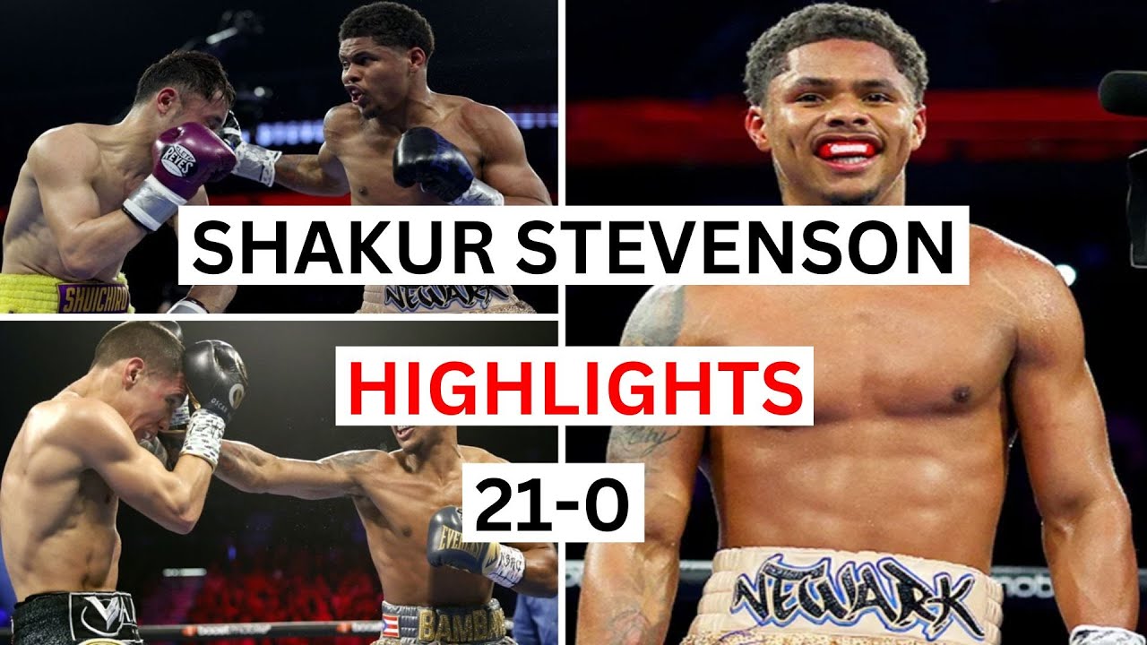 Shakur Stevenson (21-0) All Knockouts & Highlights