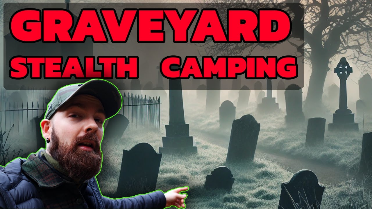 I Spent the Night Next To A GRAVEYARD! - Stealth Camping