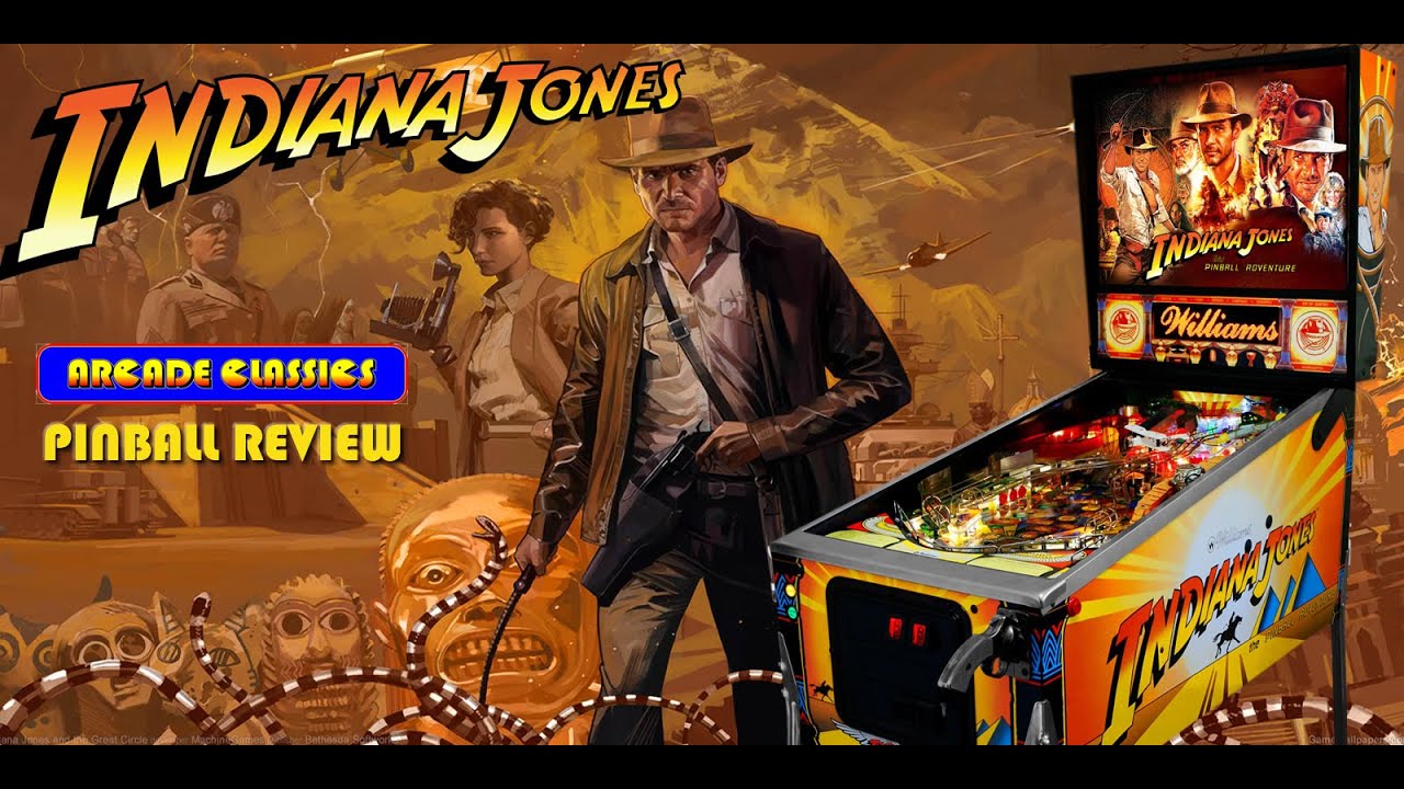 Indiana Jones Pinball Review at Arcade Classics