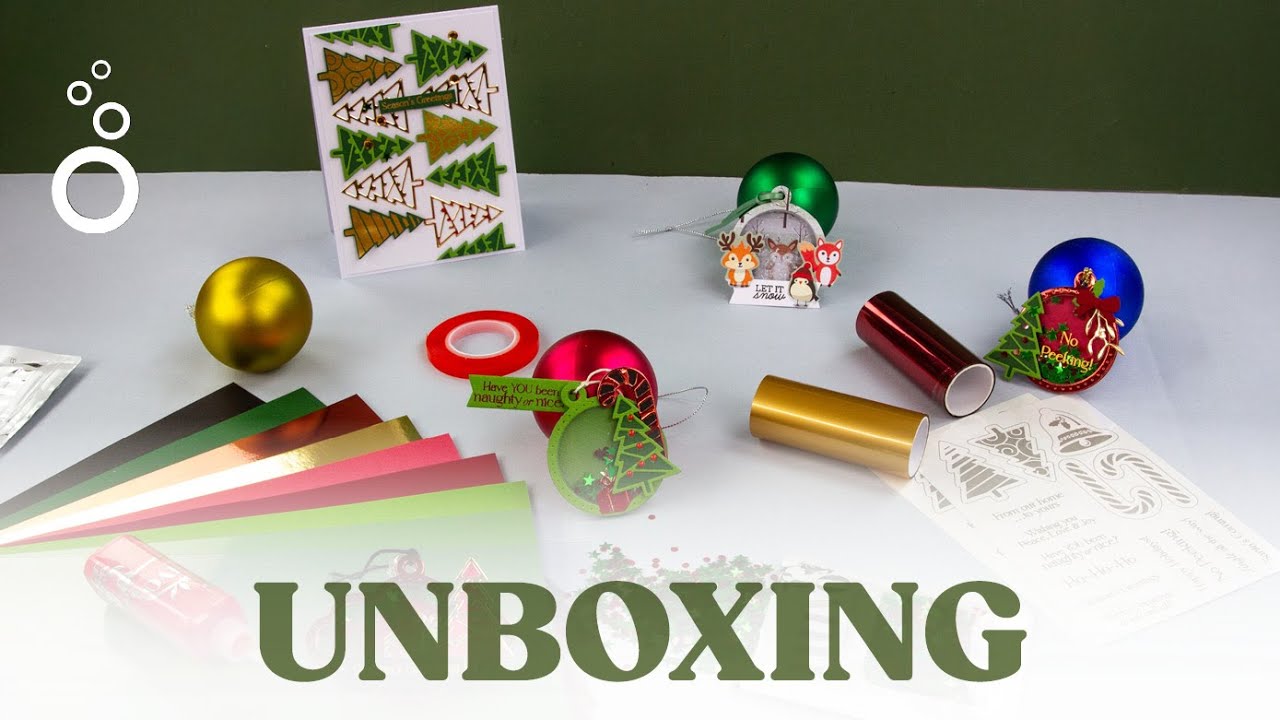 Unwrap the Magic! Santa's Shaker Tags Craft Kit #98 Full Reveal! | Tonic Studios