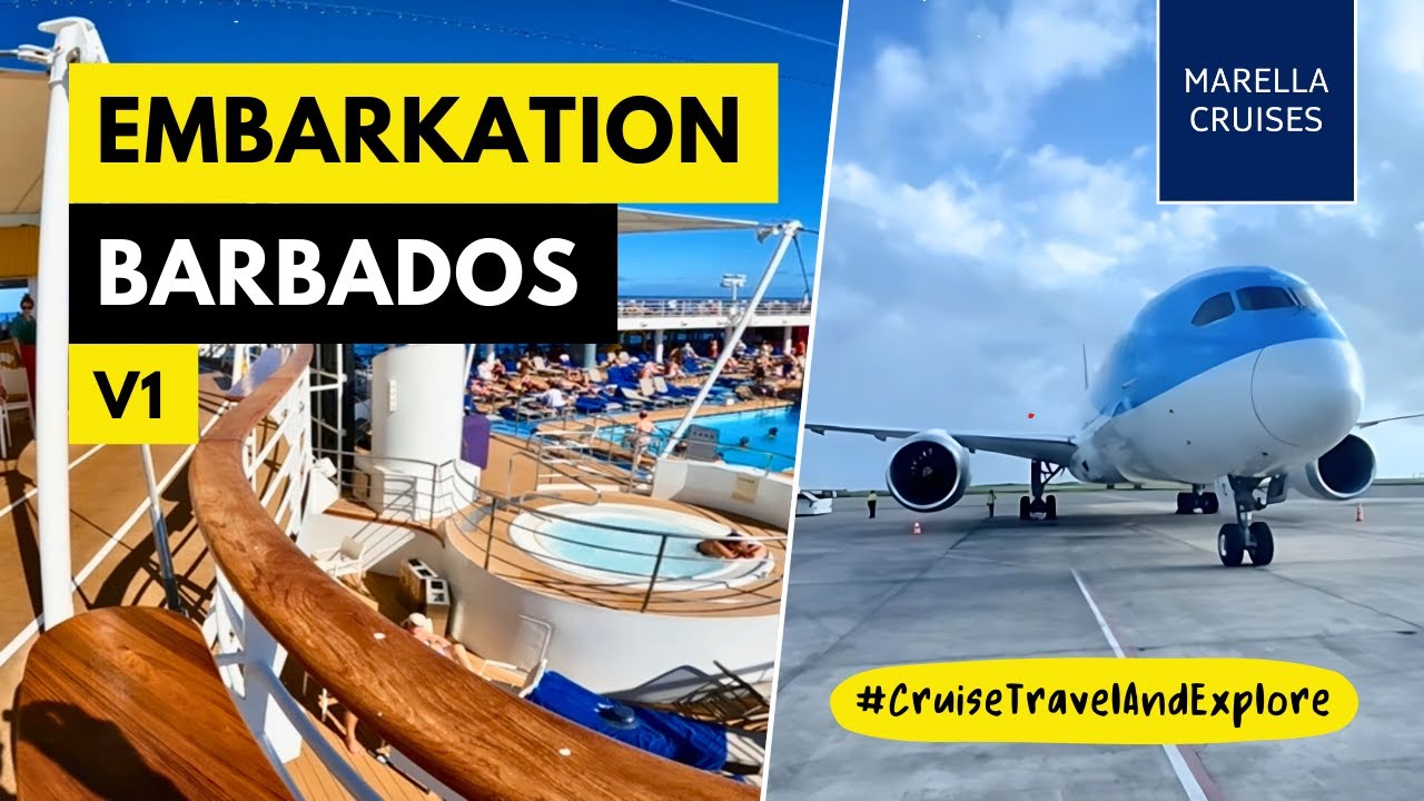 Marella Cruises | Embarkation | Bridgetown, Barbados | Marella Voyager | Caribbean Cruise | Vlog 1