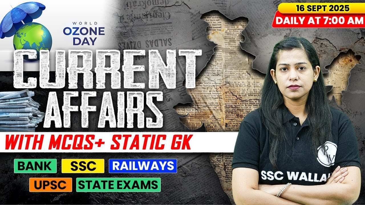Current Affairs Today | 16 September Current Affairs 2025 | Daily Current Affairs | By Krati Mam