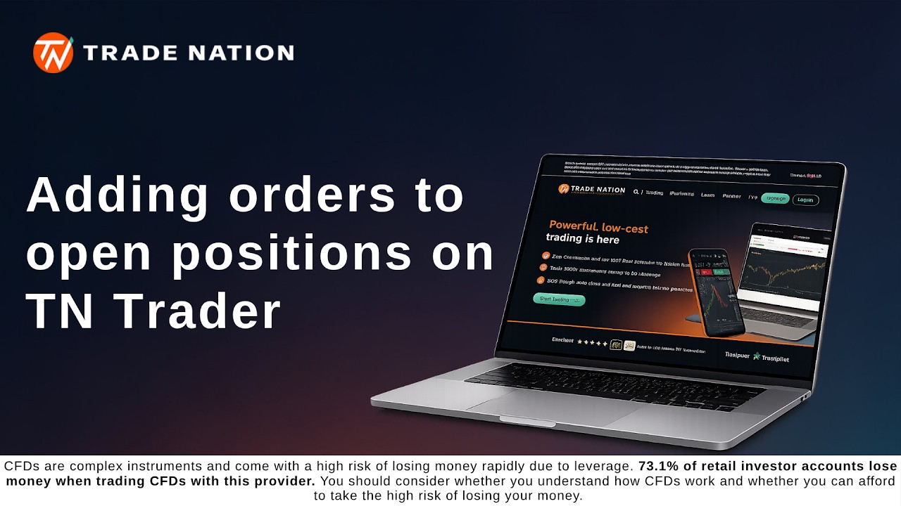Добавление ордеров к открытым позициям в TN Trader