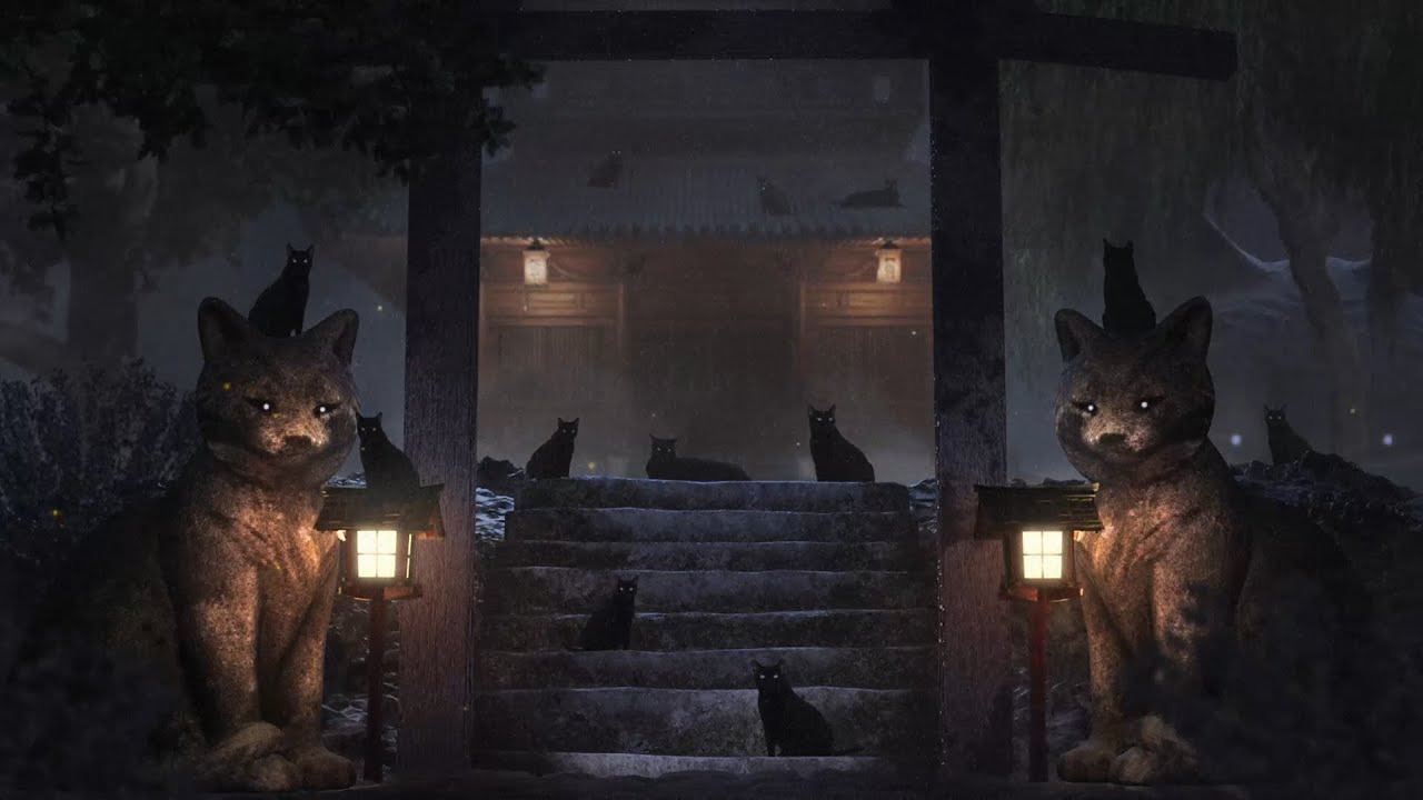 The Cat Lord's Temple | ASMR Ambience