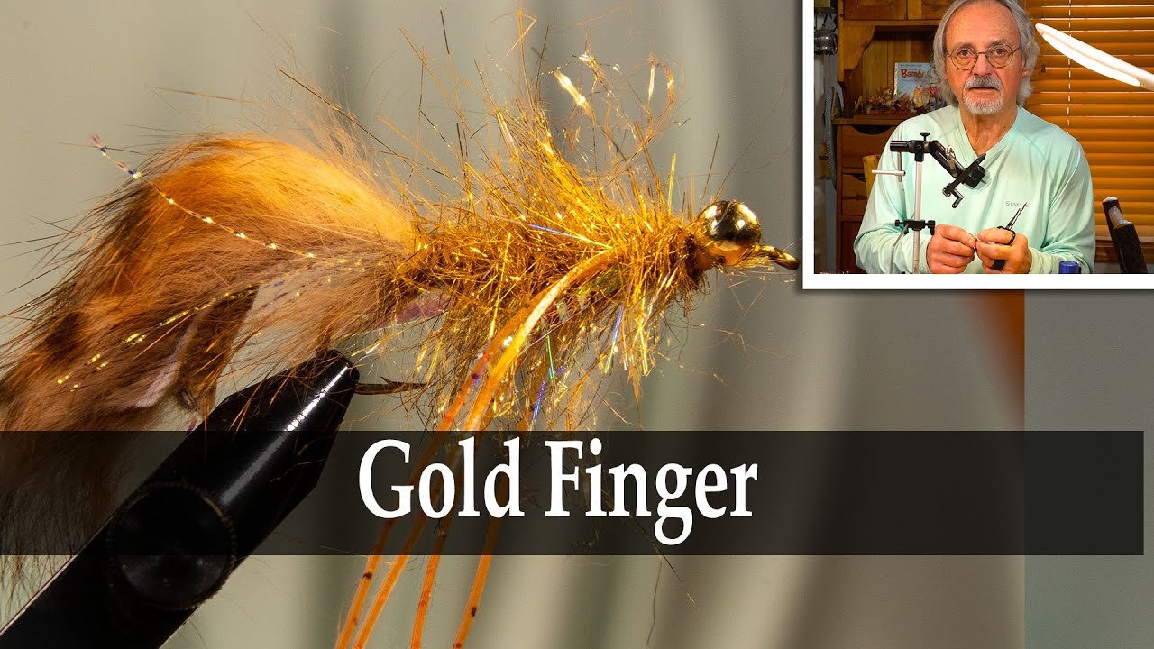 Gold Finger - Dan Gard Ties a Shiny Tasty Streamer Pattern
