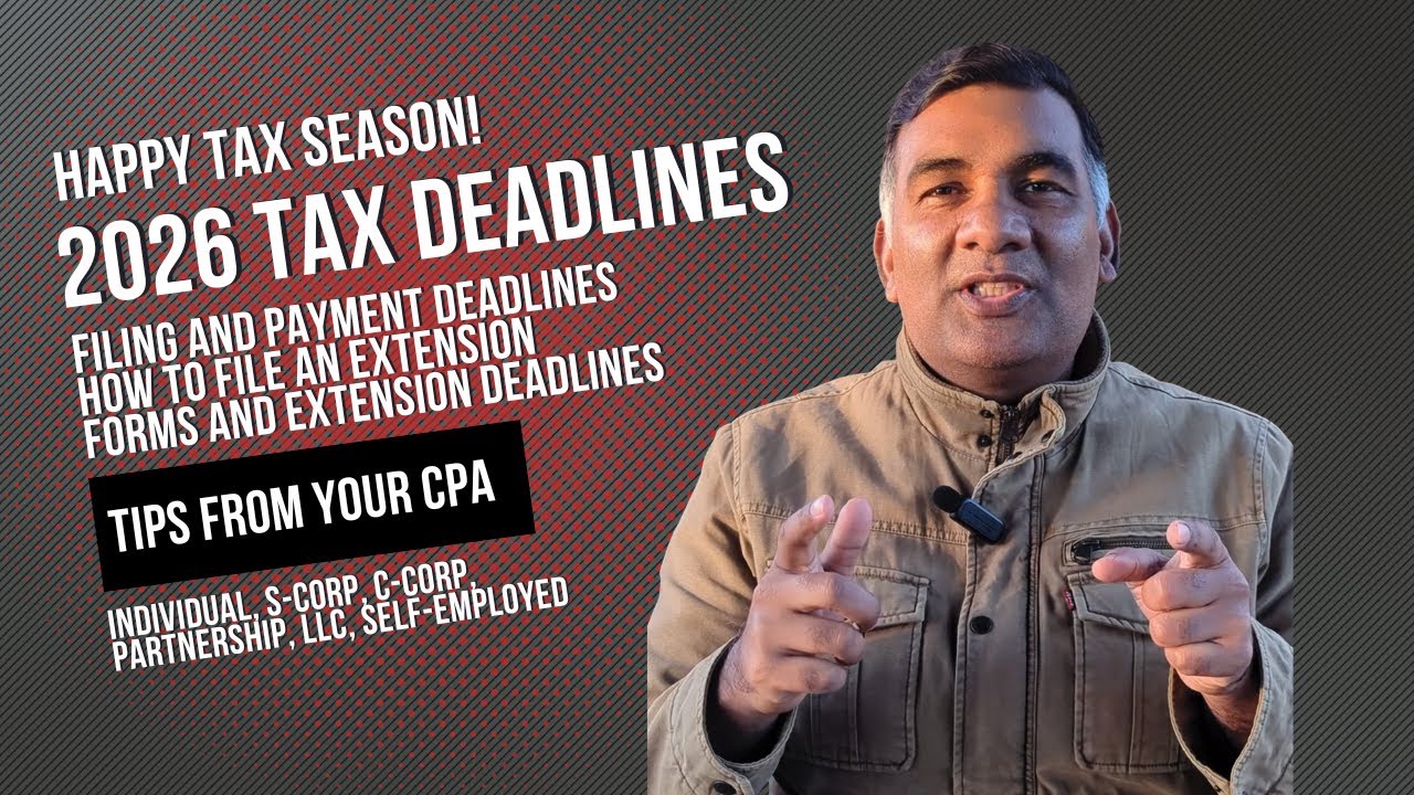 2026 Tax Deadlines: Know When to File and How to File an Extension