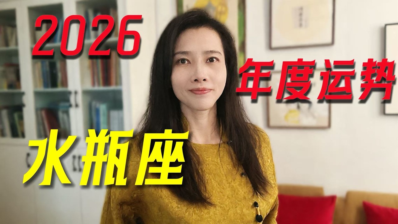 2026年度运势 | 水瓶座！