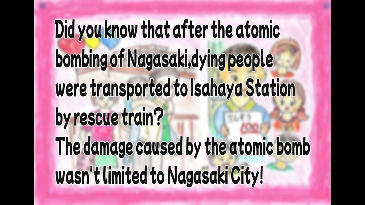 After the atomic bomb was dropped on Nagasaki, the harsh experience at Isahaya Station #AtomicBomb