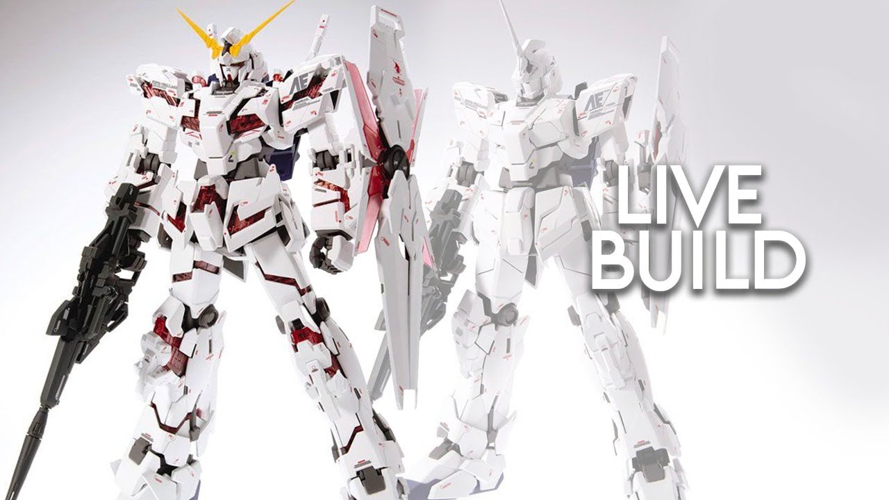 MG Unicorn Gundam Ver.Ka LIVE BUILD!