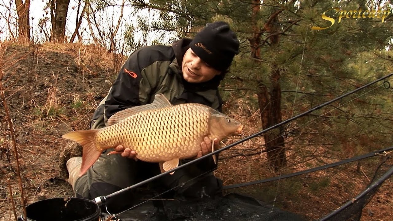 První jarní kapři 2014 s Mírou Kratěnou II.